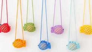 钩针金鱼蛋袋视频